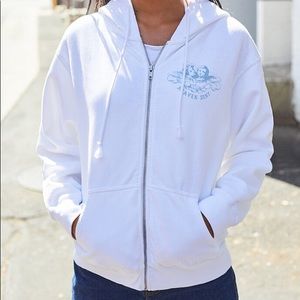 Brandy Melville Tops - Brandy Melville Carla heaven sent hoodie Brandy Melville Tops - Brandy Melville Carla heaven sent hoodie